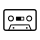 compact (analogue) cassette